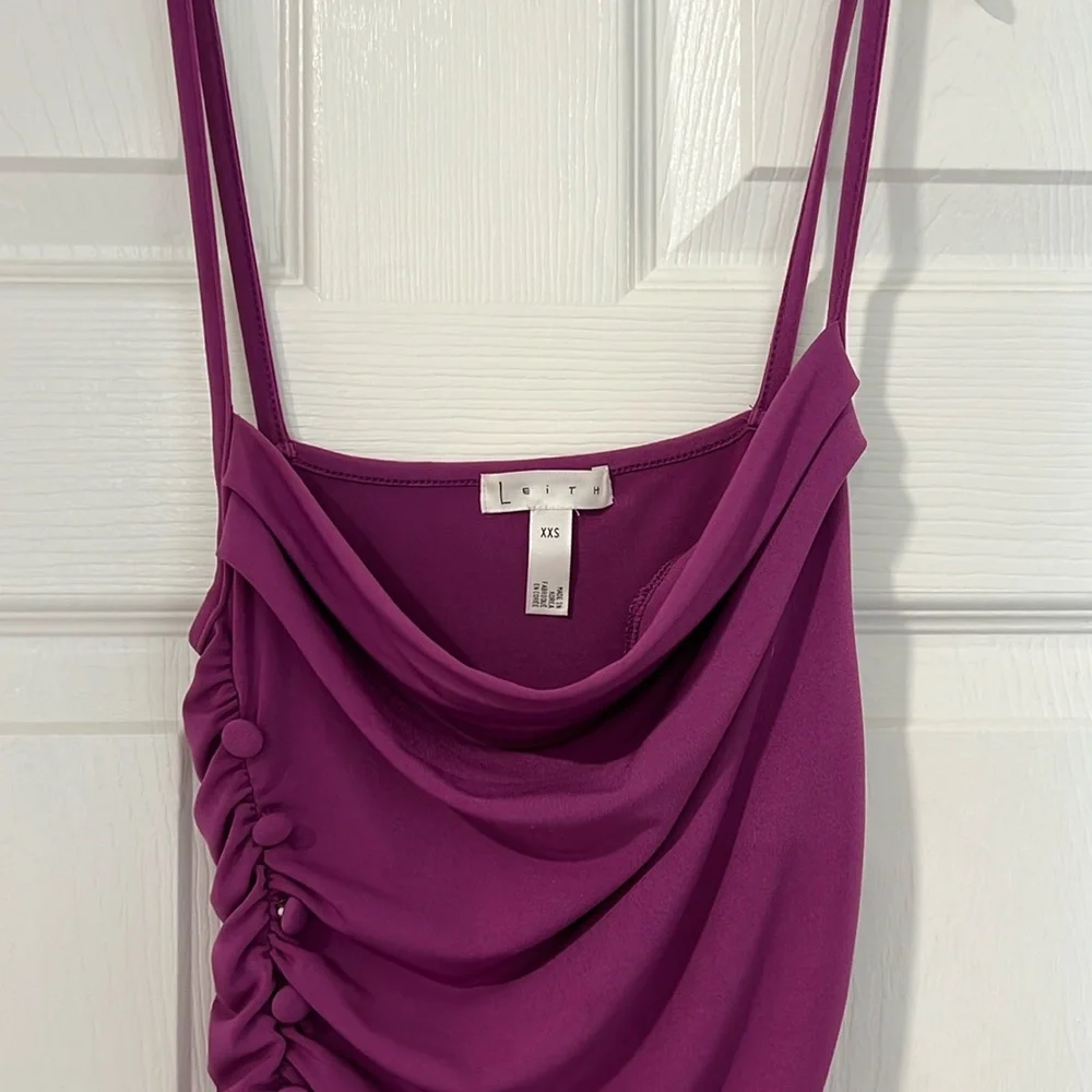 Leith purple mini dress - Picture 3 of 4